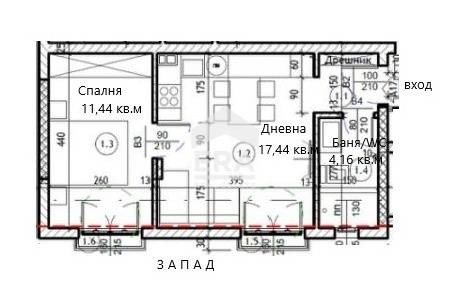 Продава 2-СТАЕН, гр. Варна, Кайсиева градина, снимка 9 - Апартаменти - 53956382