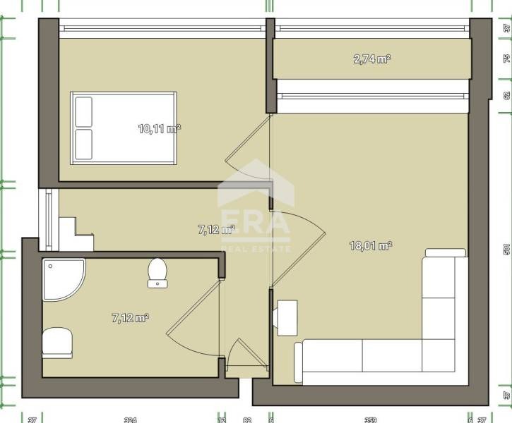 À venda  1 quarto Silistra , Centar , 44 m² | 37529146 - imagem [10]