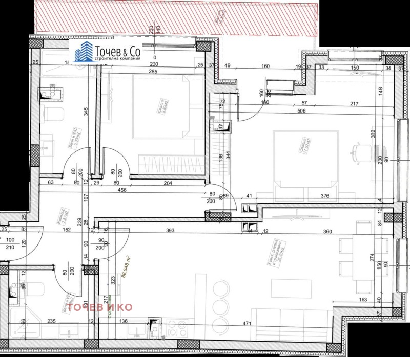 Продава 3-СТАЕН, гр. Бургас, Център, снимка 4 - Aпартаменти - 48615303