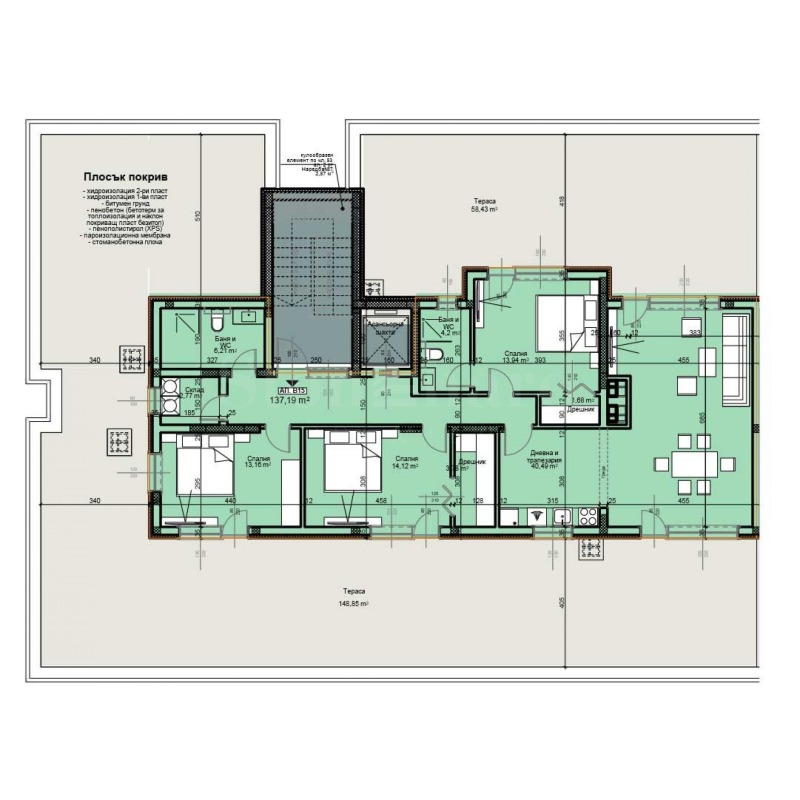 Продава 4-СТАЕН, гр. Пловдив, Остромила, снимка 7 - Апартаменти - 53583861