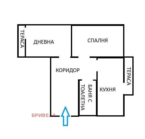 Продава 2-СТАЕН, гр. София, Хаджи Димитър, снимка 10 - Апартаменти - 52623720
