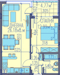 Продава 2-СТАЕН, град Пловдив, Каменица 2 • 93900 € • 60587280 — Holmes.bg