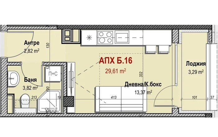 Продава  1-стаен град София , Младост 3 , 41 кв.м | 56298181 - изображение [3]