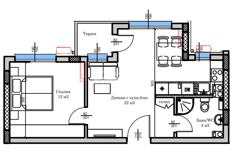 Продава 2-СТАЕН, гр. Пловдив, Христо Смирненски, снимка 2 - Aпартаменти - 47517728