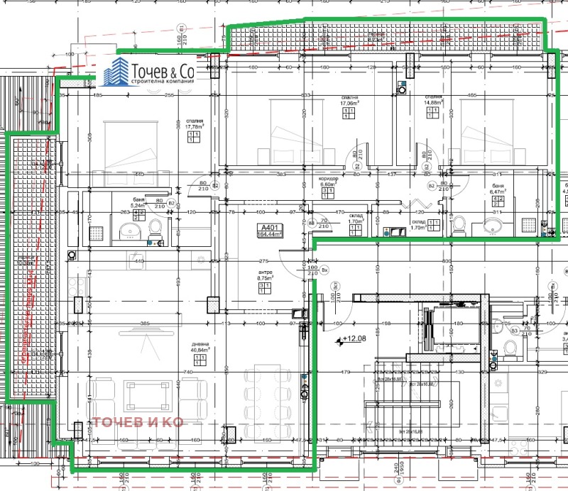 Te koop  3 slaapkamers Sofia , Malinova dolina , 201 m² | 63861042