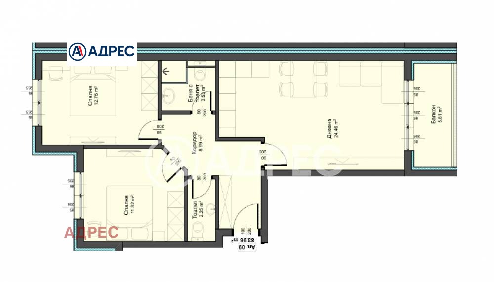 Продава 3-СТАЕН, гр. Варна, Аспарухово, снимка 4 - Апартаменти - 54136022