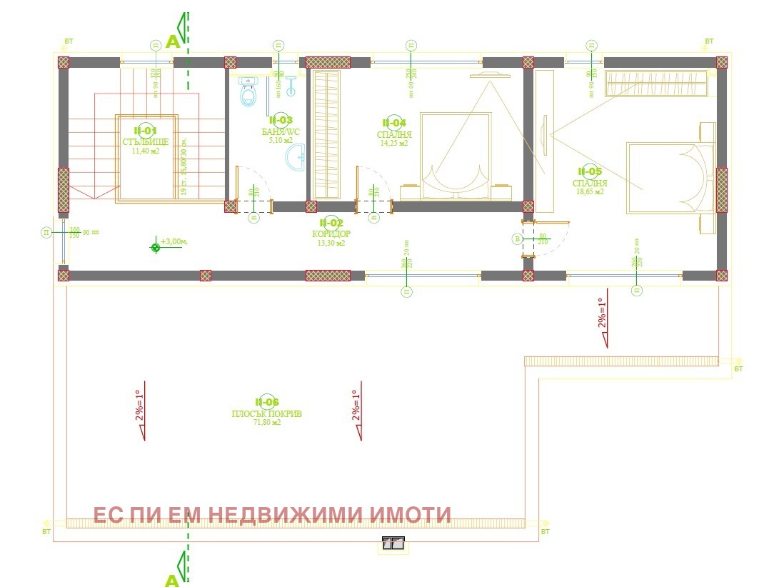 Продава КЪЩА, с. Нови хан, област София област, снимка 4 - Къщи - 54917032