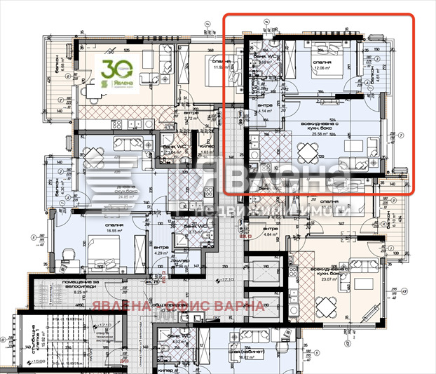 Продава 2-СТАЕН, гр. Варна, Младост 2, снимка 3 - Апартаменти - 53567130