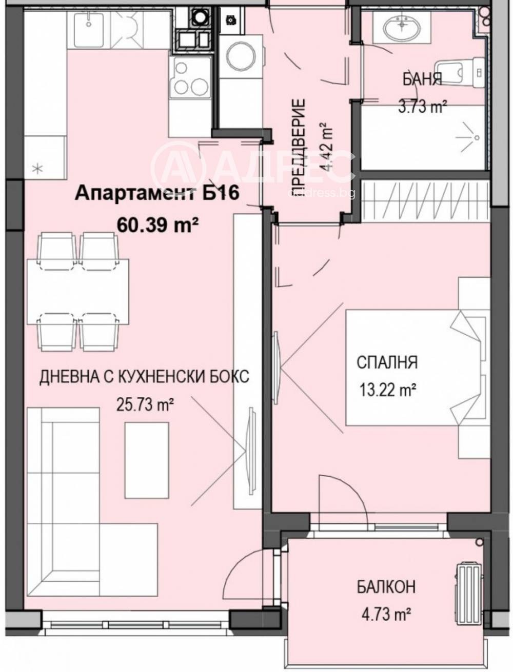 Продава 2-СТАЕН, гр. София, Кръстова вада, снимка 4 - Апартаменти - 54847778
