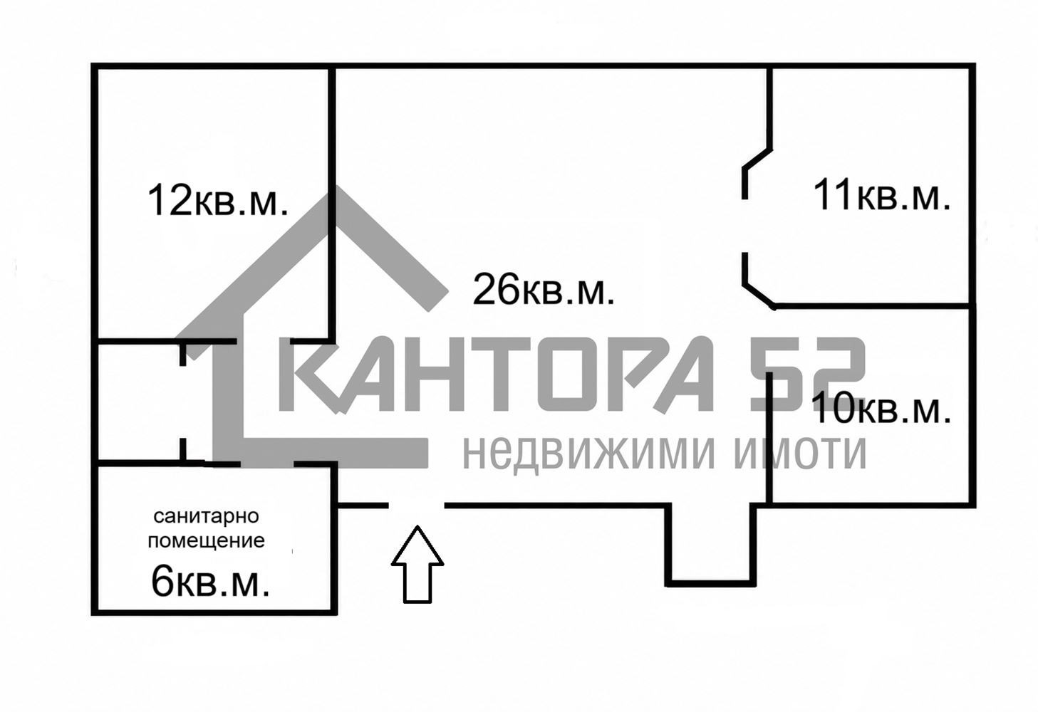 Продава ОФИС, гр. Варна, Спортна зала
