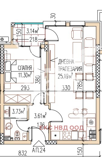 Продава 2-СТАЕН, гр. Пловдив, Остромила, снимка 1 - Aпартаменти - 49294411