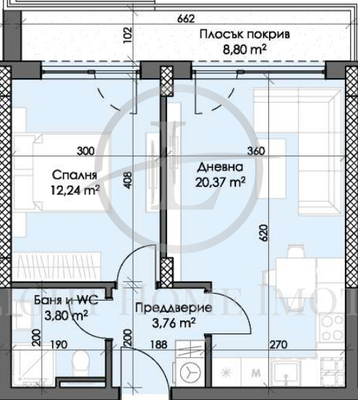 Zu verkaufen  1 Schlafzimmer Plowdiw , Trakija , 64 qm | 45231266 - Bild [4]