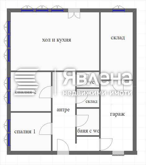 Продава КЪЩА, с. Граф Игнатиево, област Пловдив, снимка 7 - Къщи - 53626501