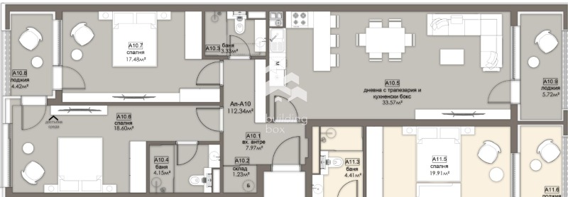 Продава 3-СТАЕН, гр. София, Люлин 5, снимка 2 - Апартаменти - 53354142