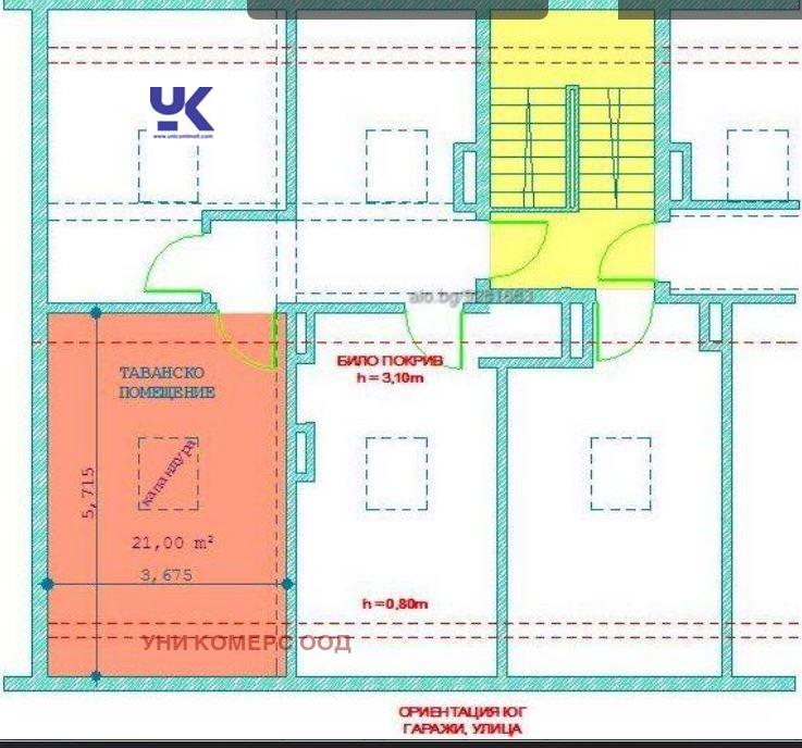 Продава МЕЗОНЕТ, гр. София, Лозенец, снимка 3 - Aпартаменти - 47954461