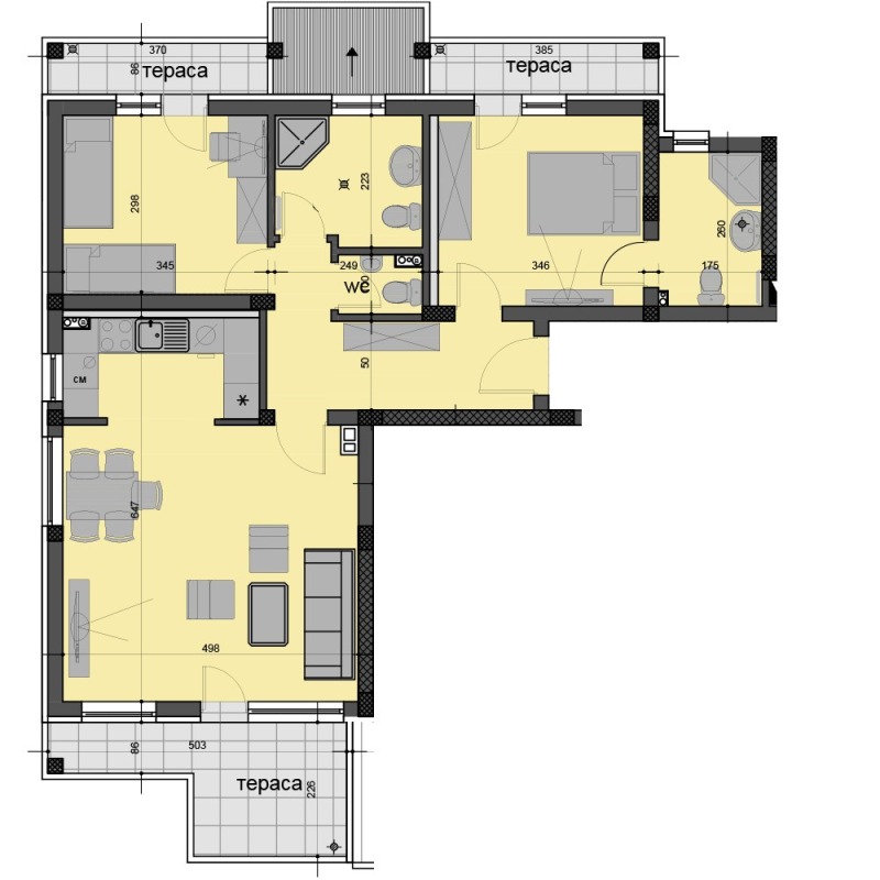 Продава 3-СТАЕН, гр. Пловдив, Остромила, снимка 1 - Aпартаменти - 48566280