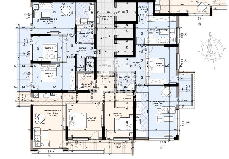 Te koop  2 slaapkamers Varna , Mladost 1 , 105 m² | 73851949 - afbeelding [3]