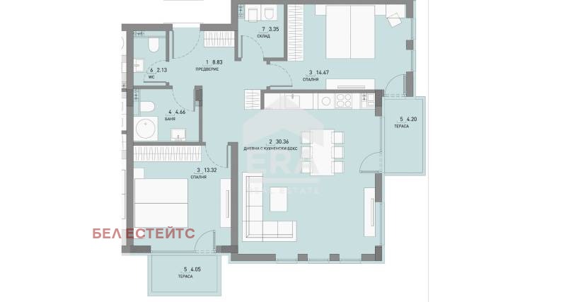 Продава  3-стаен град София , Малинова долина , 119 кв.м | 49267627 - изображение [7]