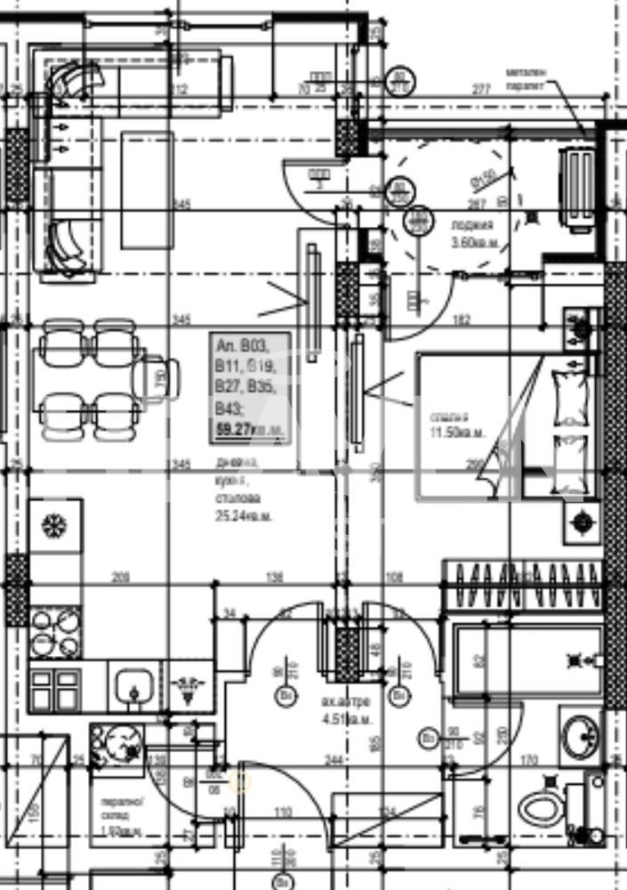 Продава 2-СТАЕН, гр. Пловдив, Кючук Париж, снимка 2 - Апартаменти - 54108833