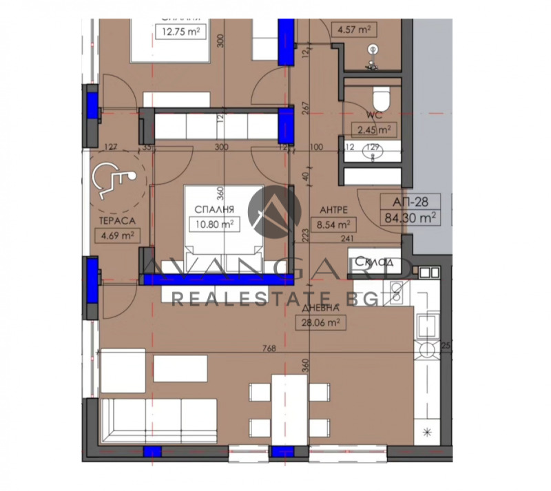 Продава 3-СТАЕН, гр. Пловдив, Христо Смирненски, снимка 9 - Aпартаменти - 47182526