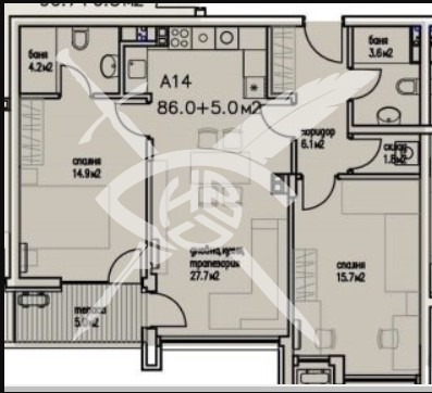 Продава 3-СТАЕН, гр. Бургас, Сарафово, снимка 1 - Aпартаменти - 48331989