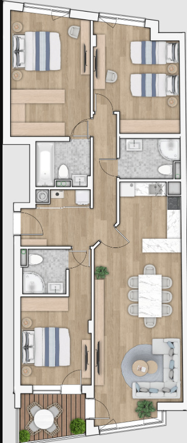 In vendita  3 camere da letto Sofia , Krastova vada , 149 mq | 51191682 - Immagine [5]