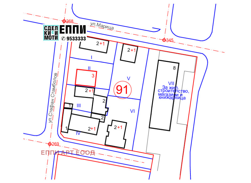 For Sale  Plot Montana , Idealen tsentar , 374 sq.m | 73819649