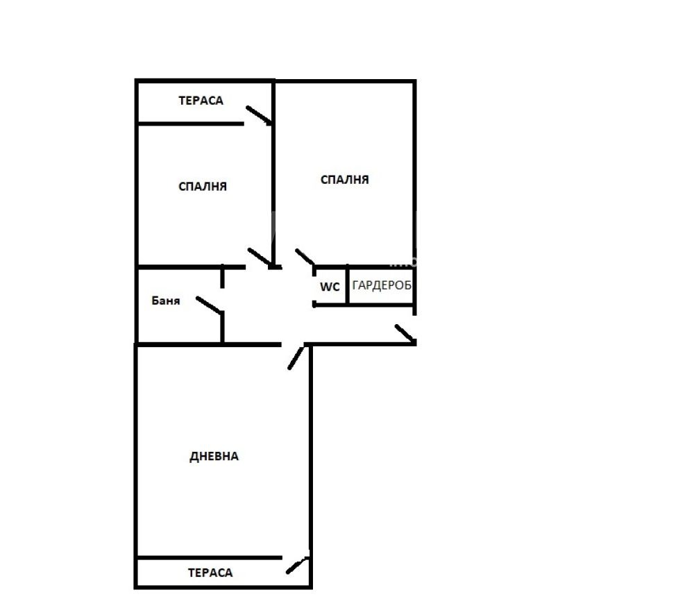Продава 3-СТАЕН, гр. София, Кръстова вада, снимка 4 - Апартаменти - 54908797