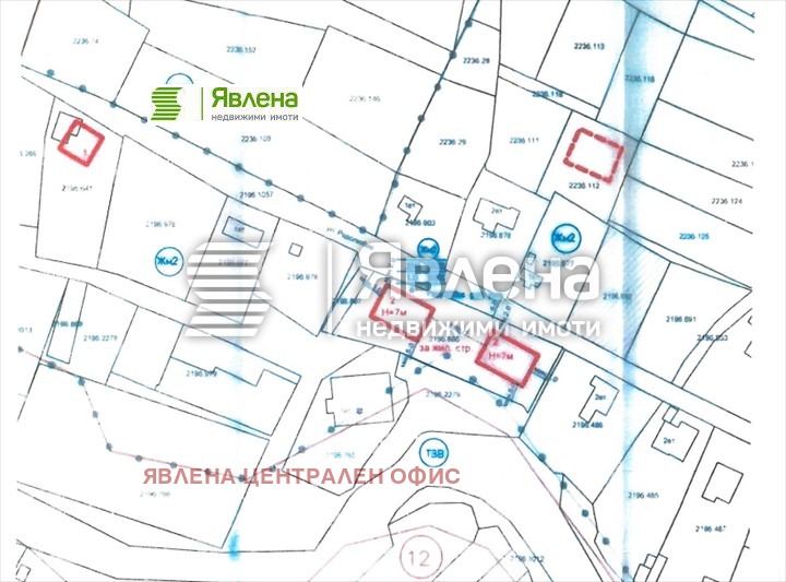 Zu verkaufen  Handlung Sofia , Bankja , 1184 qm | 10564765 - Bild [2]