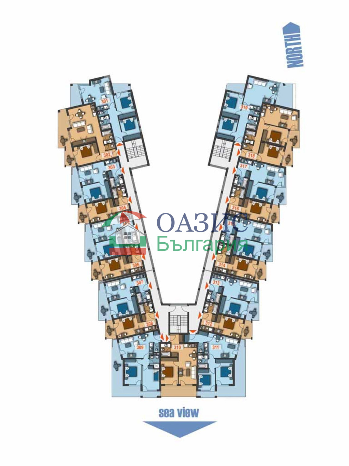 Продава 4-СТАЕН, гр. Свети Влас, област Бургас, снимка 13 - Апартаменти - 55017649