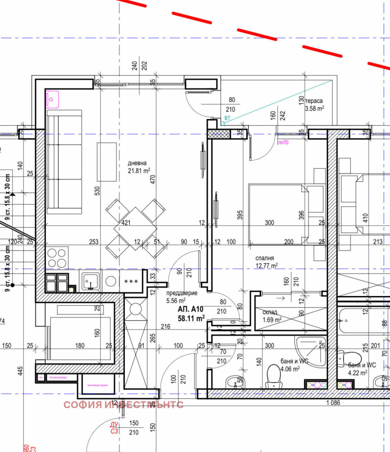 Продава 2-СТАЕН, гр. София, Малинова долина, снимка 4 - Апартаменти - 51939160