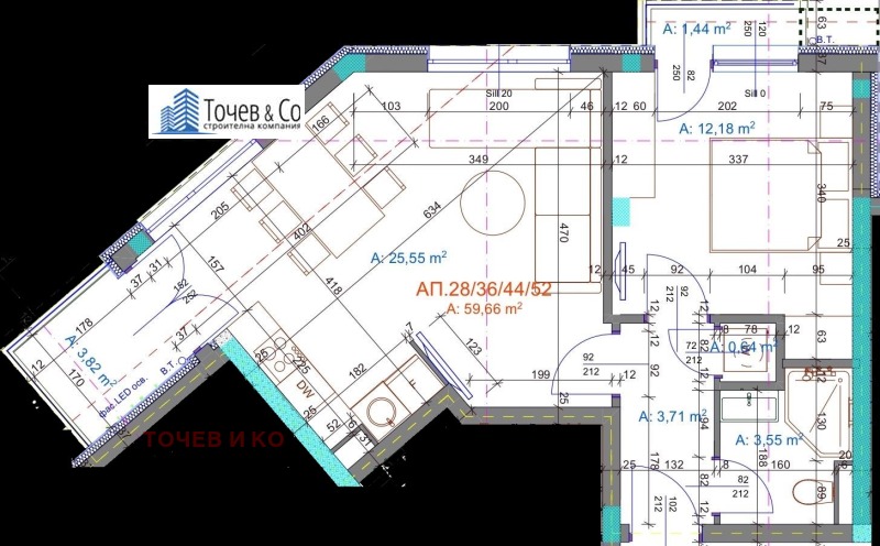 Eladó  1 hálószoba Burgas , Bratja Miladinovi , 70 négyzetméter | 75344708 - kép [4]