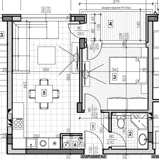 Продава 2-СТАЕН, гр. Шумен, Пазара, снимка 3 - Апартаменти - 52814779