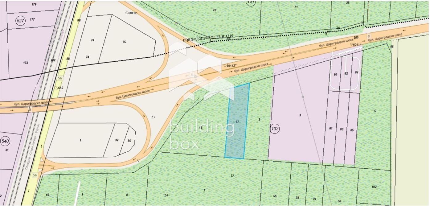 Продава ПАРЦЕЛ, гр. Пловдив, Индустриална зона - Изток