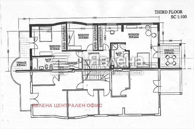 Продава КЪЩА, гр. София, в.з.Бояна, снимка 17 - Къщи - 53686953