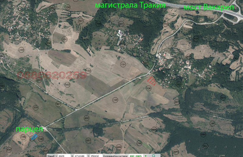 Продаја  Плот регион Софиа , Вакарел , 1364 м2 | 90590011 - слика [2]