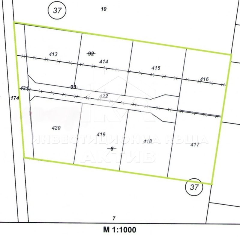 Til salgs  Plott region Plovdiv , Markovo , 5401 kvm | 89622710 - bilde [2]