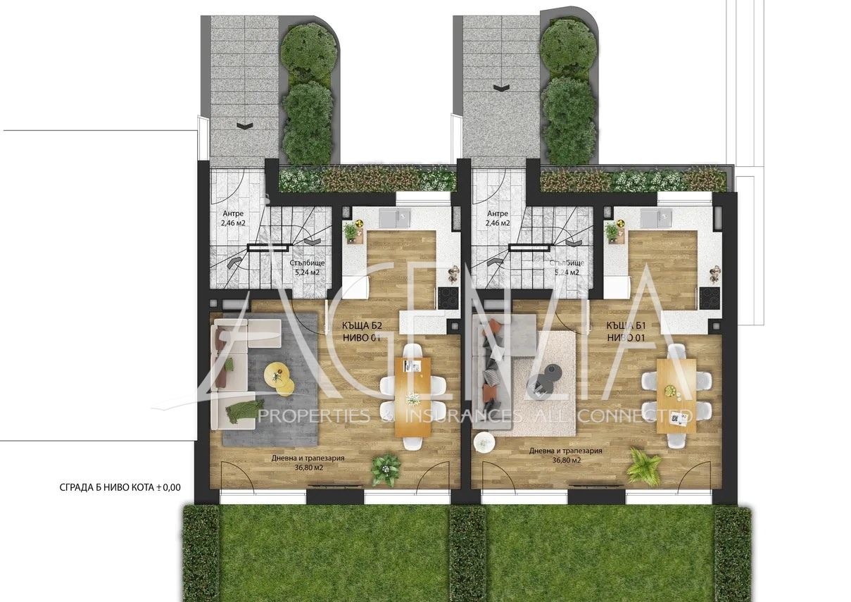 Продава КЪЩА, гр. София, Бояна, снимка 15 - Къщи - 54317714