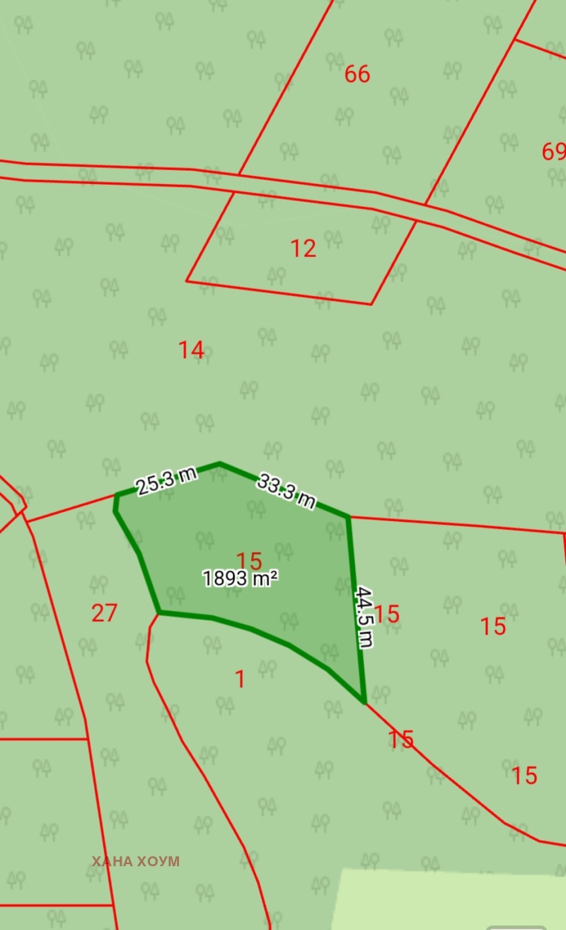 Продава ПАРЦЕЛ в област Ловеч, гр. Троян - 14485 кв.м / 4 350 € » 8 507.86 лв., ХАНА ХОУМ