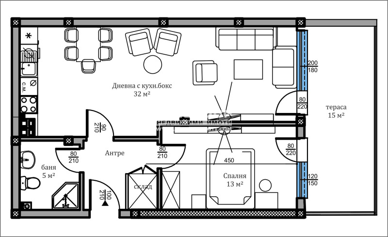 In vendita  1 camera da letto Plovdiv , Vastanicheski , 85 mq | 57259218 - Immagine [2]