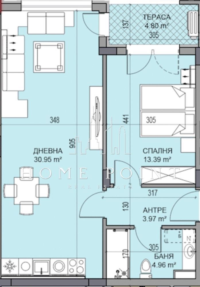 Продава 2-СТАЕН, гр. Пловдив, Кършияка, снимка 4 - Aпартаменти - 47692535