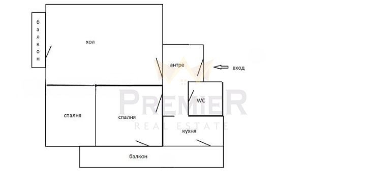 Продава 3-СТАЕН, гр. София, Гео Милев, снимка 1 - Aпартаменти - 48692582