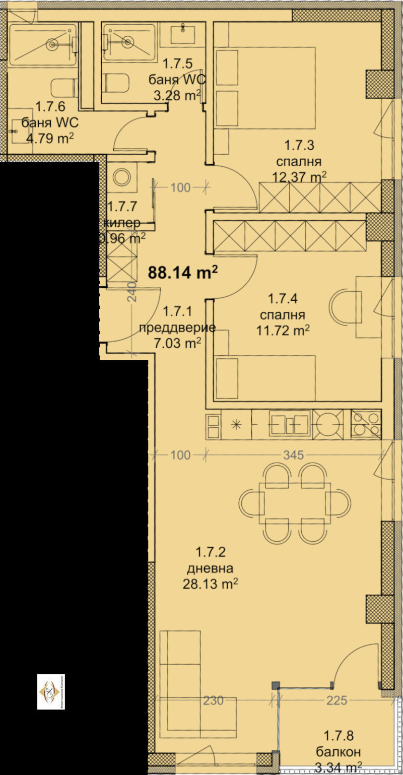 Продава 3-СТАЕН, гр. Варна, Младост 1, снимка 6 - Апартаменти - 52064527