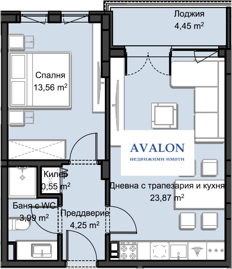 Продава  2-стаен град Пловдив , Отдих и култура , 74 кв.м | 47057638 - изображение [2]