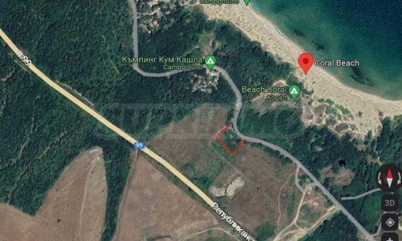 Til salg  Grund region Burgas , Lozenets , 6328 kvm | 15938104