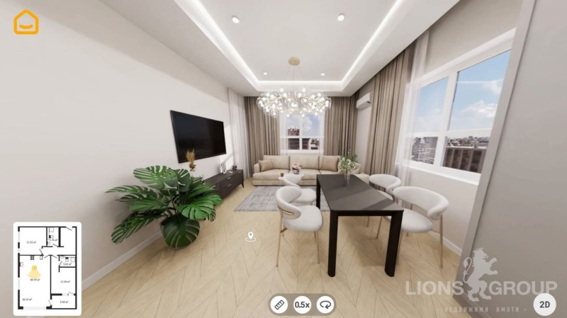 Eladó  2 hálószobás Varna , Kajsieva gradina , 84 négyzetméter | 93897015 - kép [2]