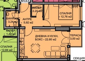 1 bedroom Ostromila, Plovdiv