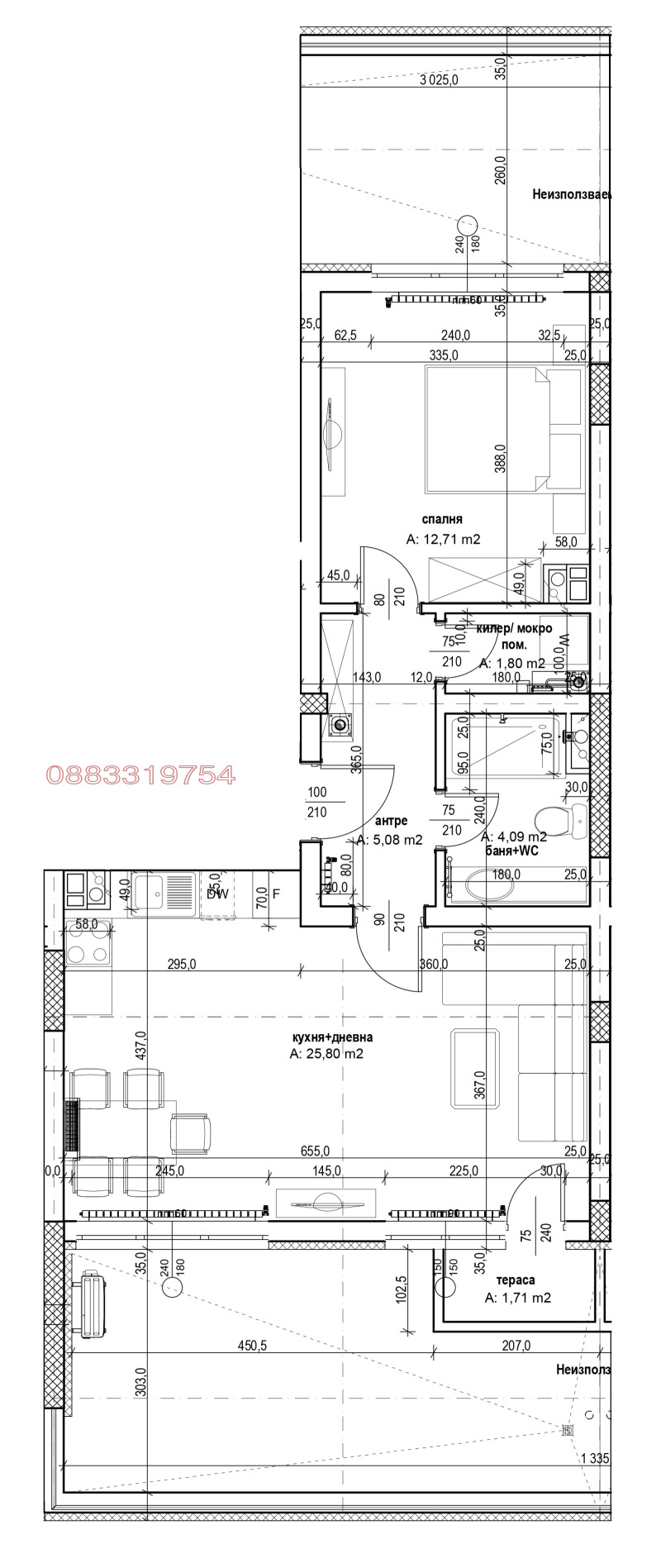 Продава 2-СТАЕН, гр. София, Малинова долина, снимка 8 - Aпартаменти - 47413069