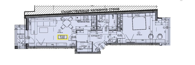 Продава 2-СТАЕН, гр. София, Красно село, снимка 4 - Aпартаменти - 49432278