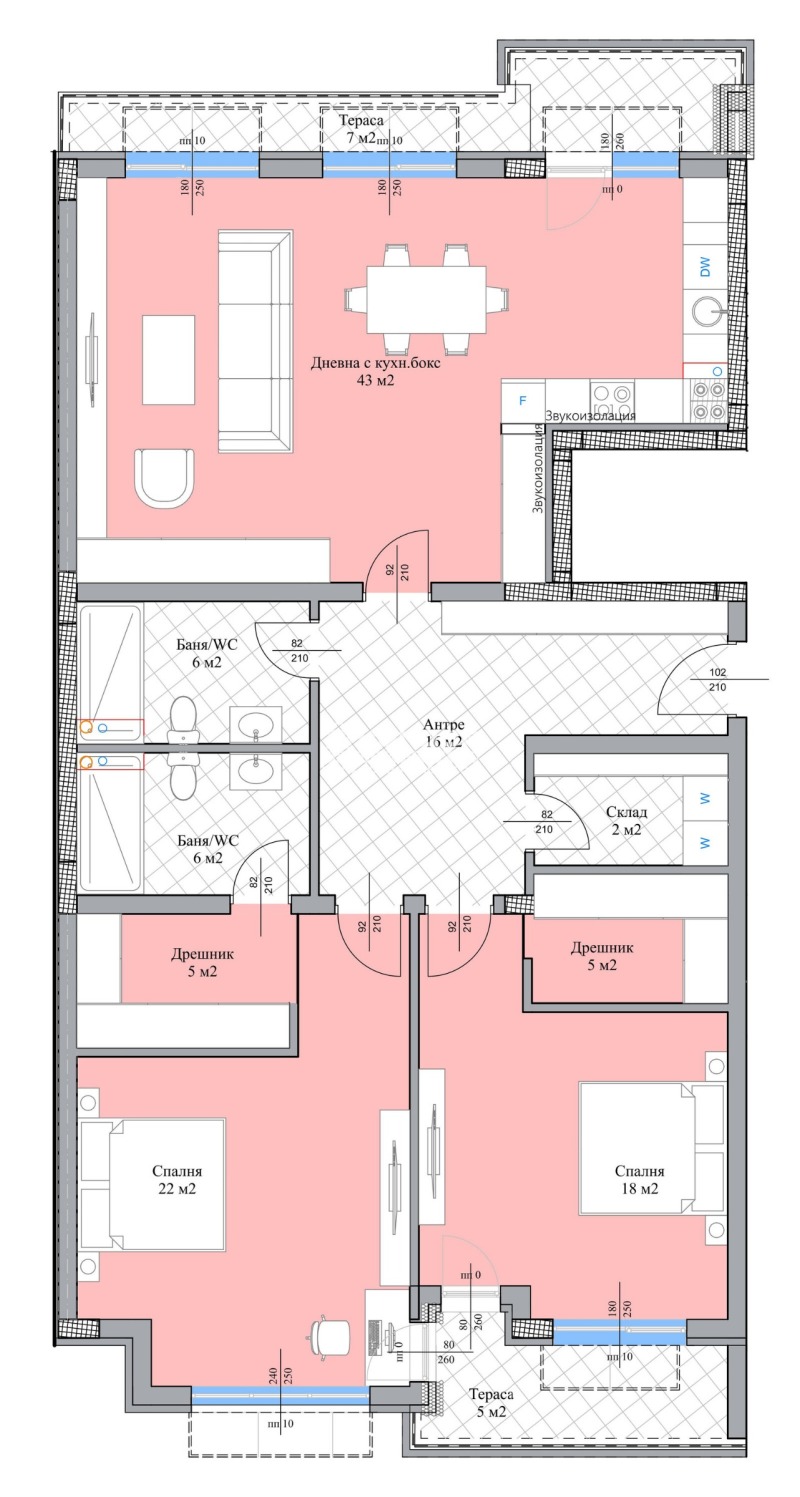 Na sprzedaż  2 sypialnie Plowdiw , Ostromila , 182 mkw | 70168213 - obraz [3]